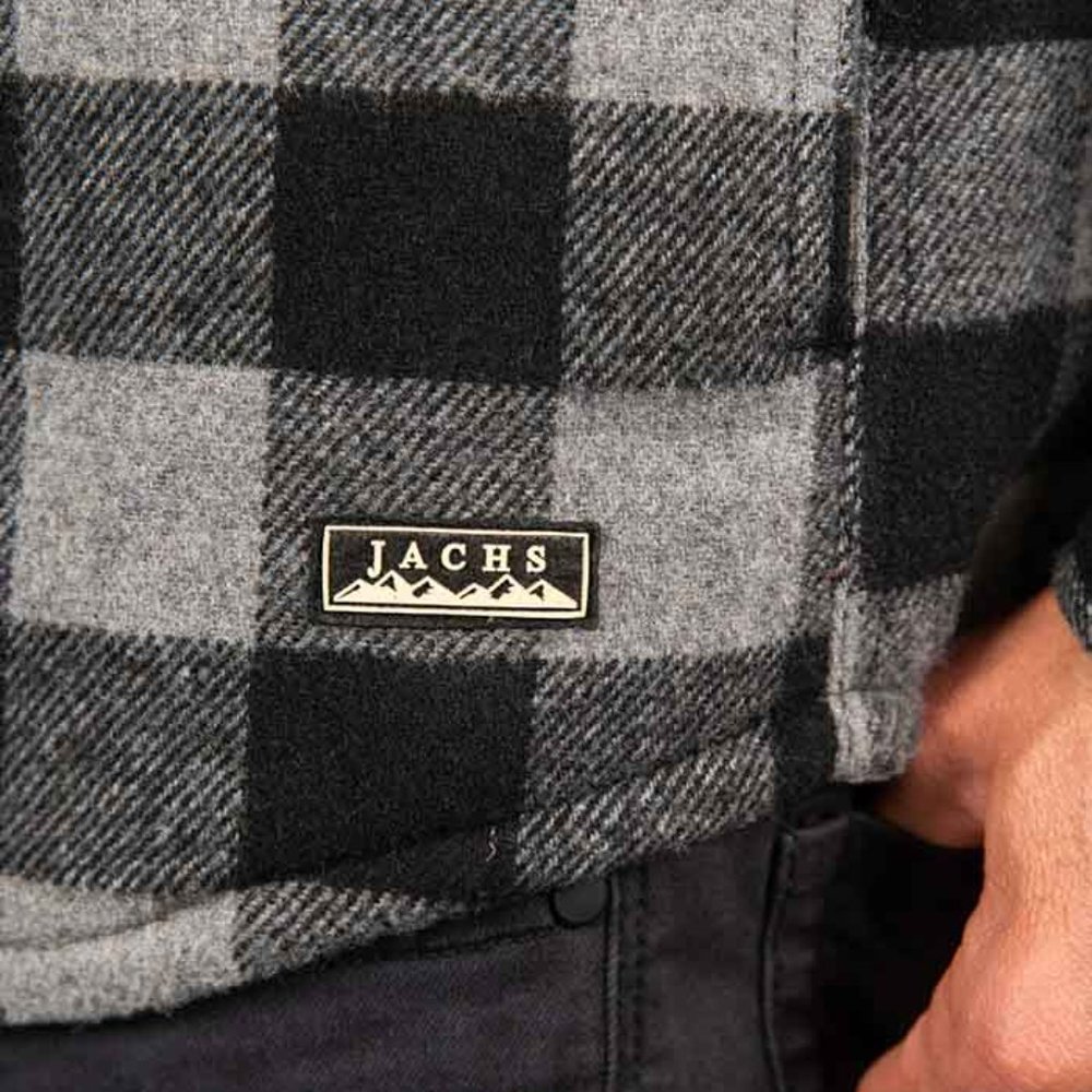 JACHS Charcoal Buffalo PlaidWool Blend Jacket SALE - Picture 8 of 14